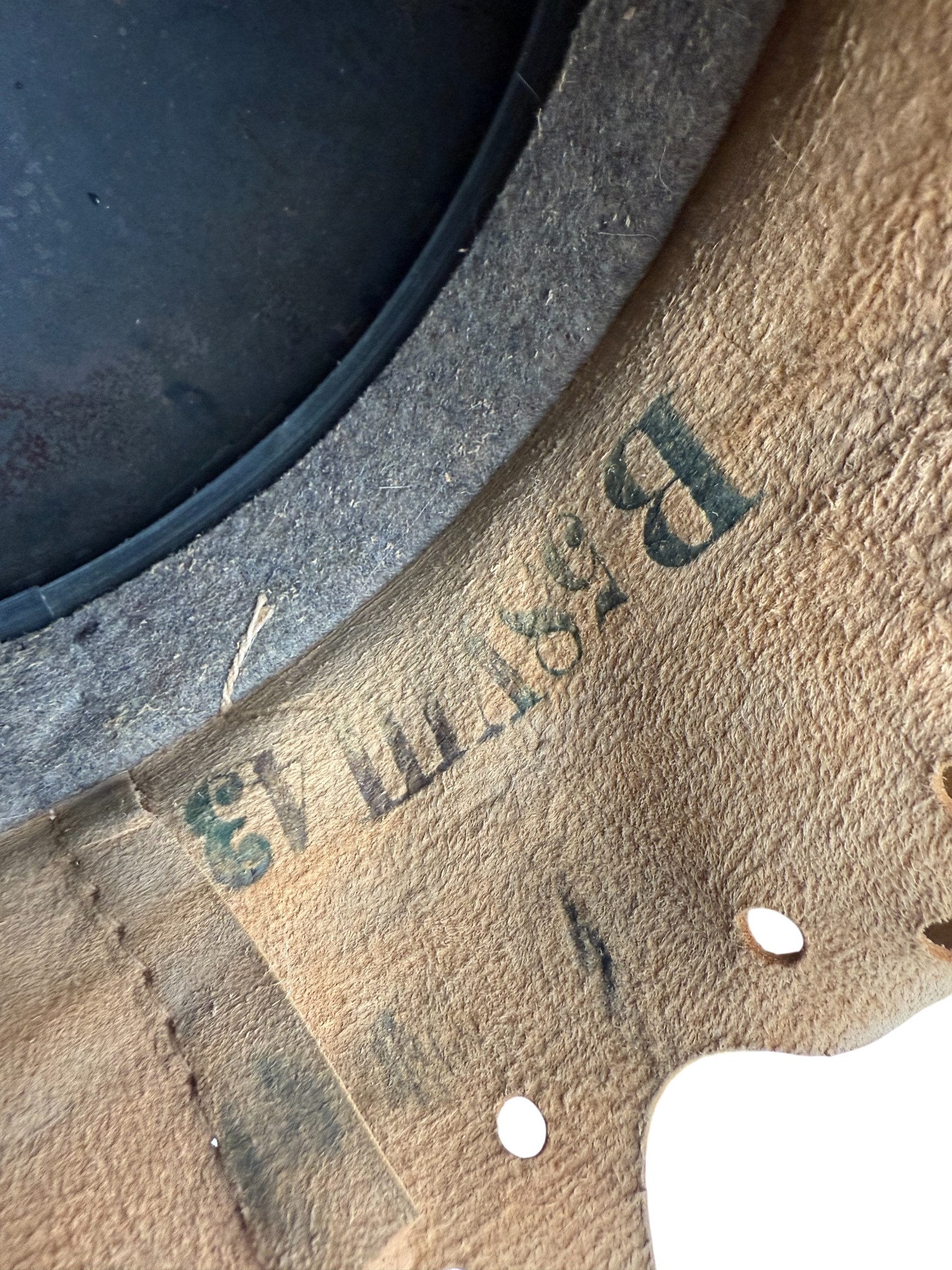 SS M40 white camuflage helmet Medical helmet - Image 6