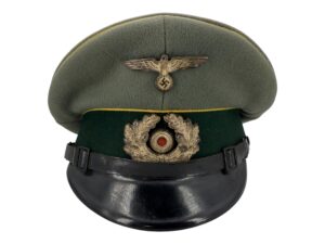 Heer signals EM/NCO visor cap