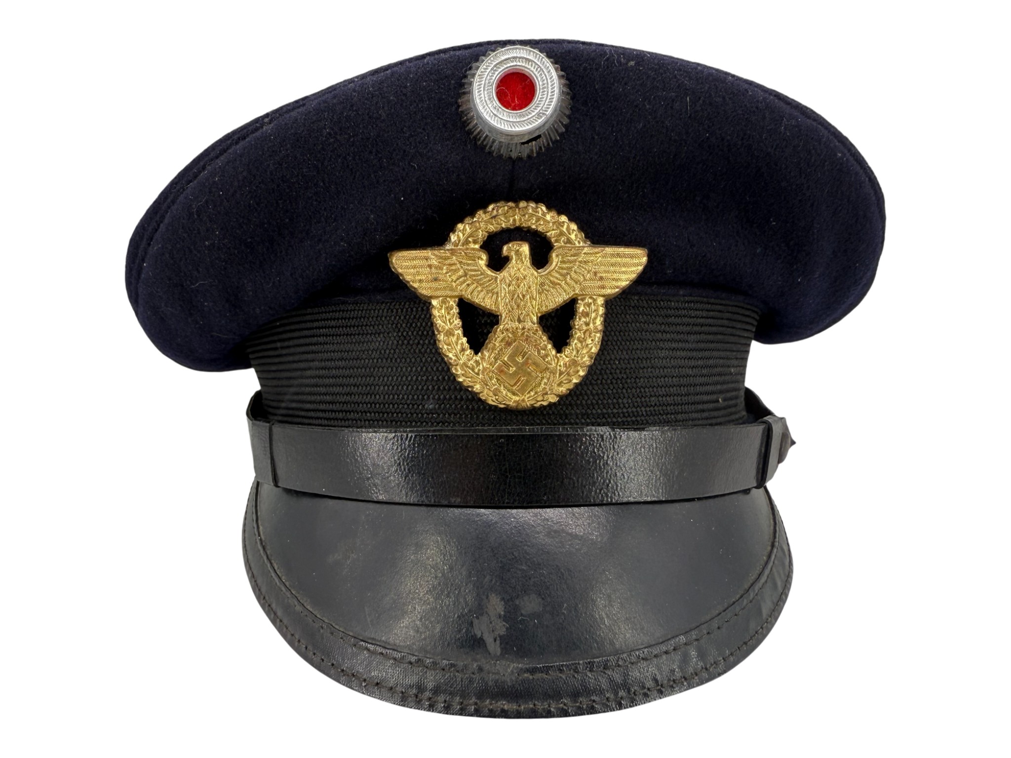 Rare Water Police Visor (Wasserschutz Polizei) cap by Erel