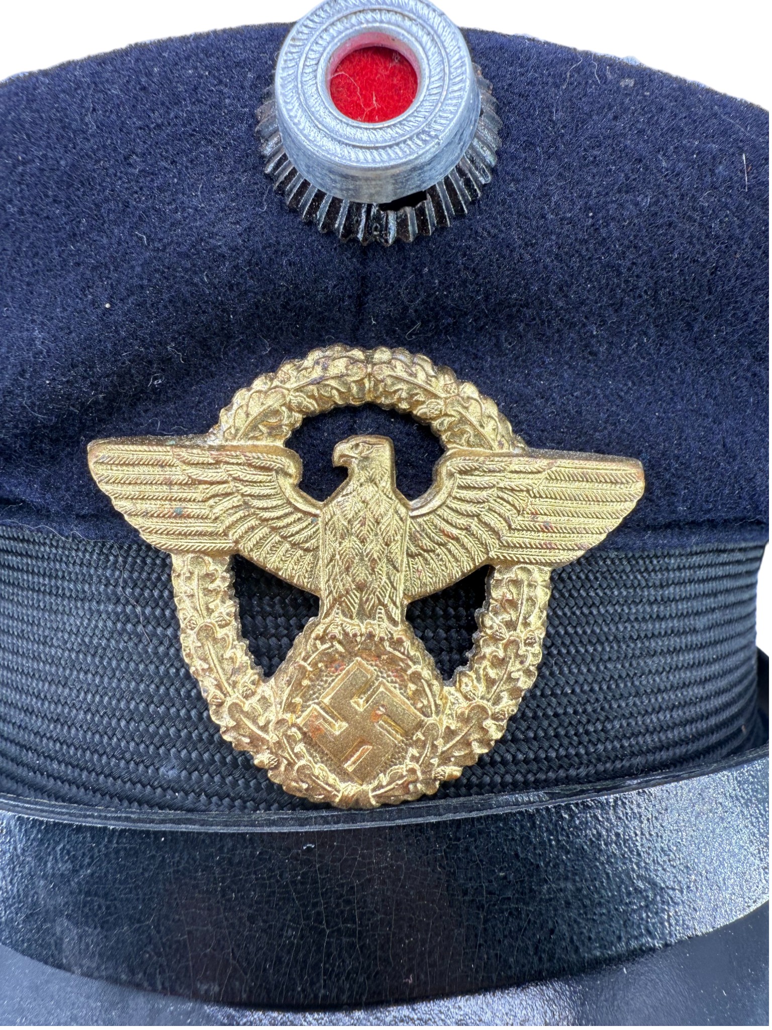 Rare Water Police Visor (Wasserschutz Polizei) cap by Erel - Image 6