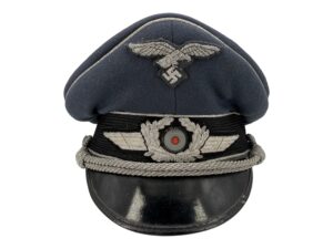 Late war Luftwaffe officer visor cap