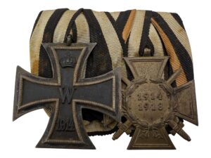 2 place medal bar Ek2 and Hindenburg cross