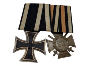 2 place medal bar Ek2 and Hindenburg cross