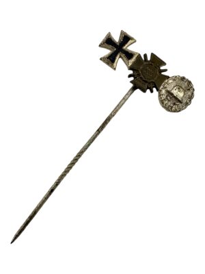 Miniature pin badges – EK1, Hindenburg cross, SWB