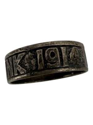 Patriotic Ring Vaterlands Dank 1914