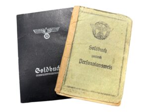Soldbuch Polizei with cover Polizei Verwaltung Salzburg