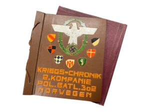 Kriegs Chronik Polizei Bataillon 302 Norwegen