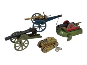 Vintage metal toys
