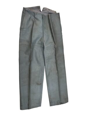 Kriegsmarine Gray leather trousers