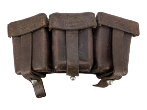 Cherry brown Luftwaffe ammunition pouch 1936