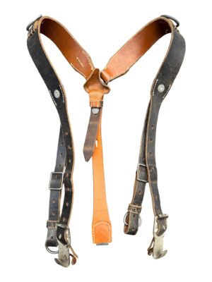 WH/SS leather Y-straps 1944