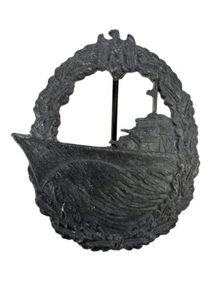 Kriegsmarine destroyer badge by Rettenmaier