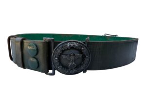 Third Reich state forest officer's belt and buckle