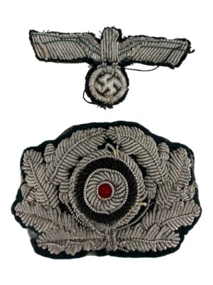 Insignia set for Heer officer cap - bullion