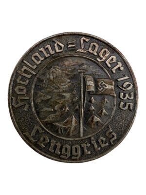 HJ Badge for Participants Hochland-Lager 1935