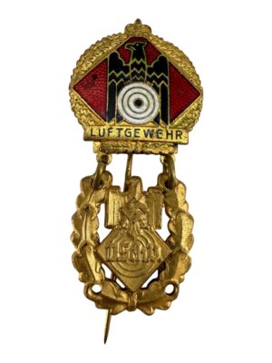 Deutsche Schützenverein luftgewehr pin badge