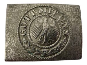 Reichswehr belt buckle Alpacca