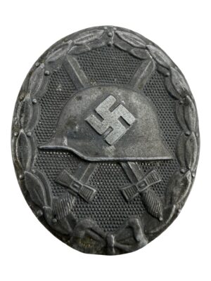 Gold wound badge "4" Zink