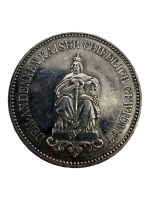 1888 German (Prussian) Medal: "Death of Frederick III"