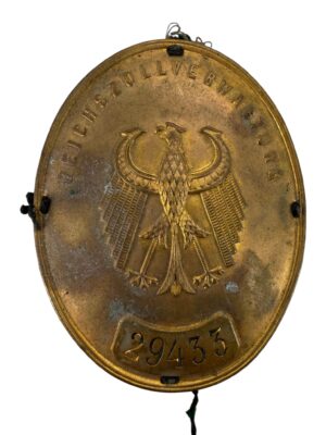 Weimar zollgrenzschutz sleeve shield