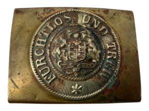Furchtlos und Treu (D.R.G.M.) - Württemberg buckle