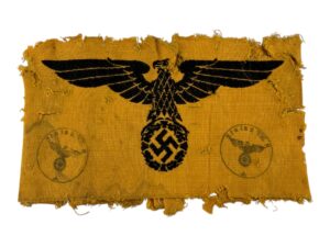 State Service Army Volunteer Armband with Depot Stamp Stalag VIII A