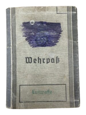 Luftwaffe wehrpass set