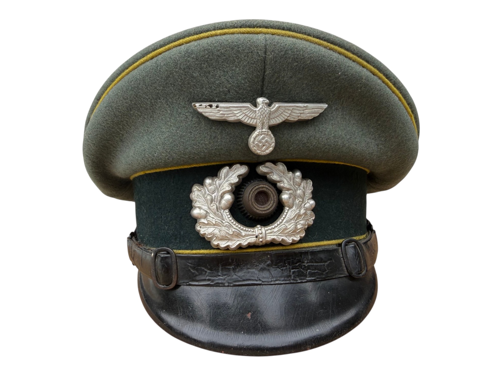 Heer Signal troops EM/NCO's Erel visor cap