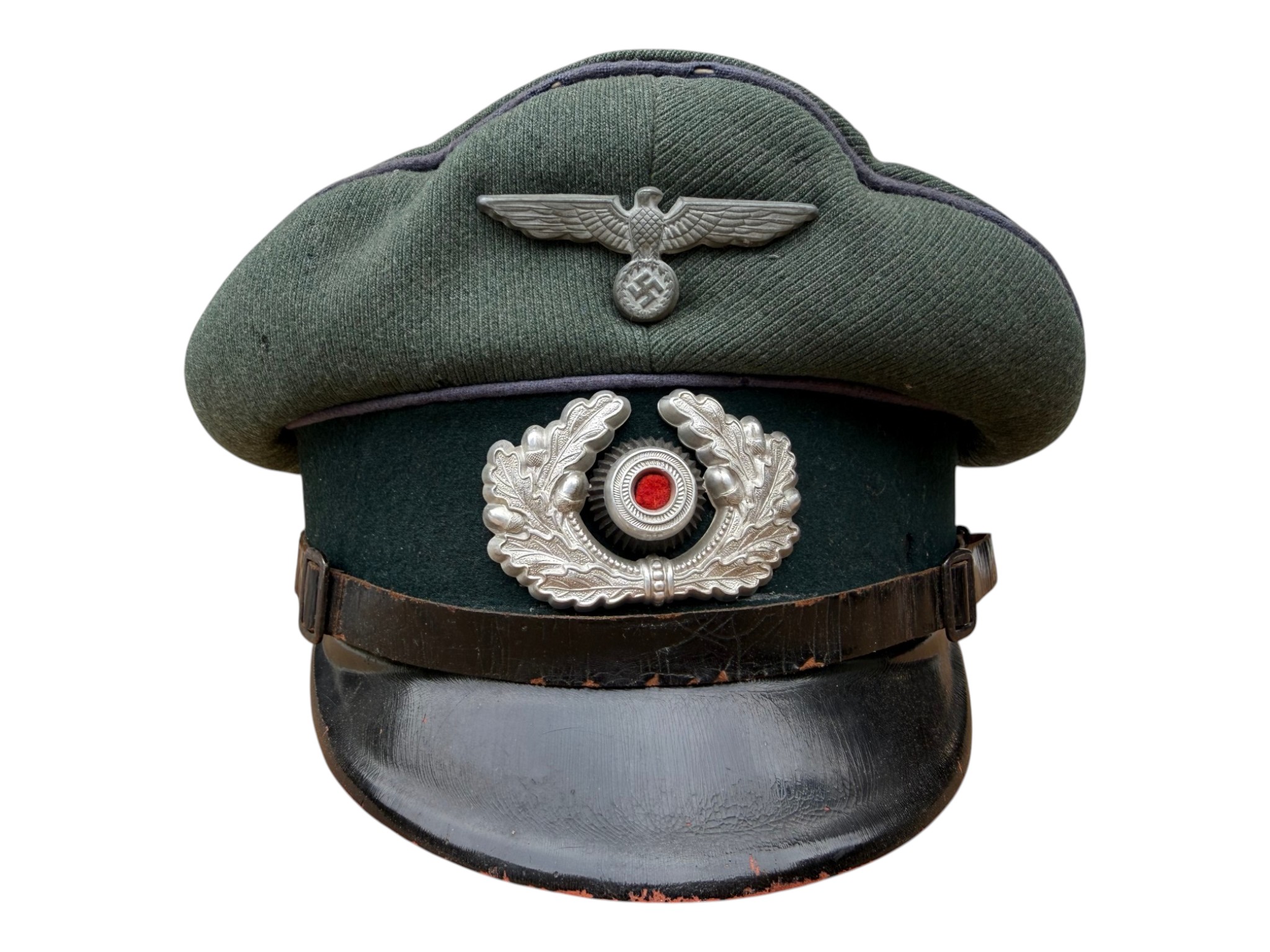 Heer Transport and Supply Troops EM/NCO's Visor cap